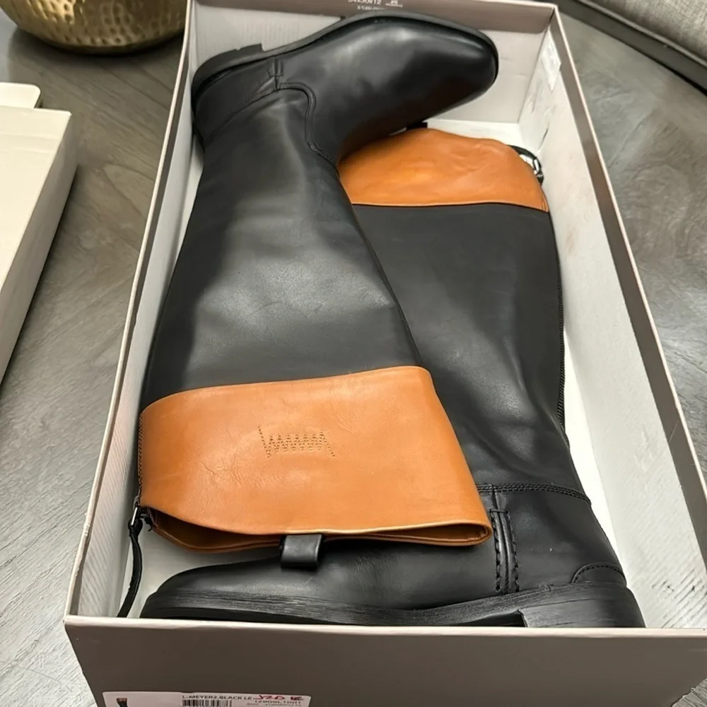 Franco Sarto Womens Meyer Knee High Flat Boots